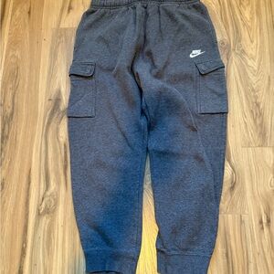 Nike Men’s Gray Cargo Joggers